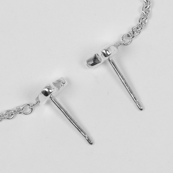 Tiffany earrings heart link drop silver 925 approx. 3.9g TIFFANY & Co.